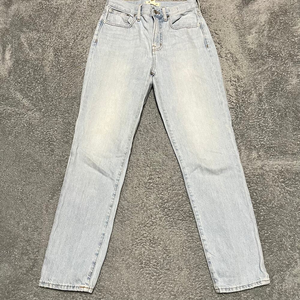 Madewell Jeans Womens 25 (27x28) Perfect Vintage Light Wash High Rise